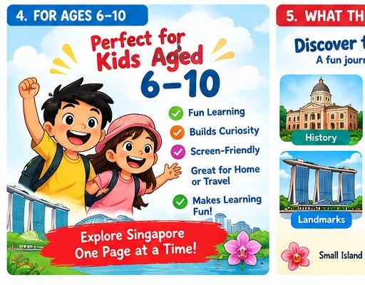 Little Red Dot Adventure – Singapore Kids Explorer eBook & Activity Pack
